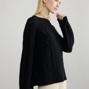 Margaret O'Leary DEIDRE CABLE PULLOVER